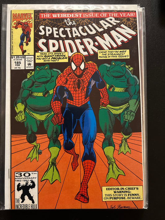 Peter Parker the Spectacular Spider-Man 185 NM