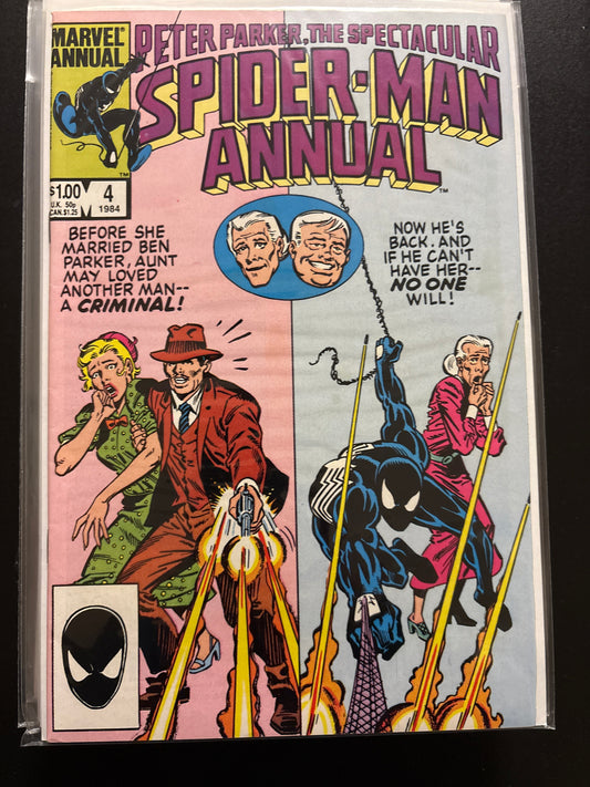 Peter Parker the Spectacular Spider-Man Annual 4 VF+