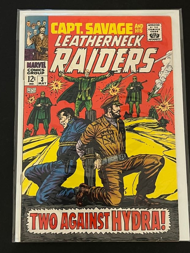 Captain Savage and Leatherneck Raiders 3 VF