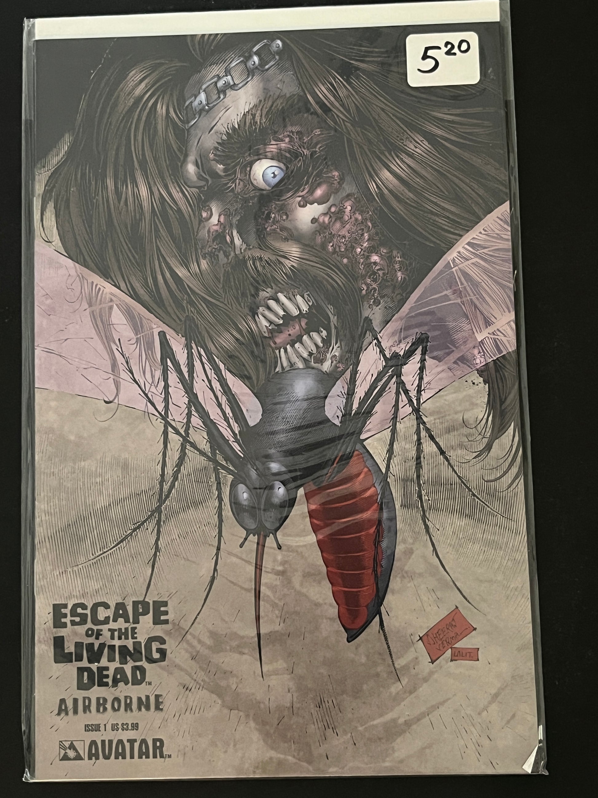 Escape of the Living Dead Airborne 1 High Grade