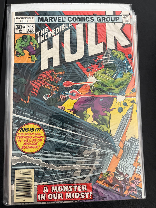 Incredible Hulk 208 VF-