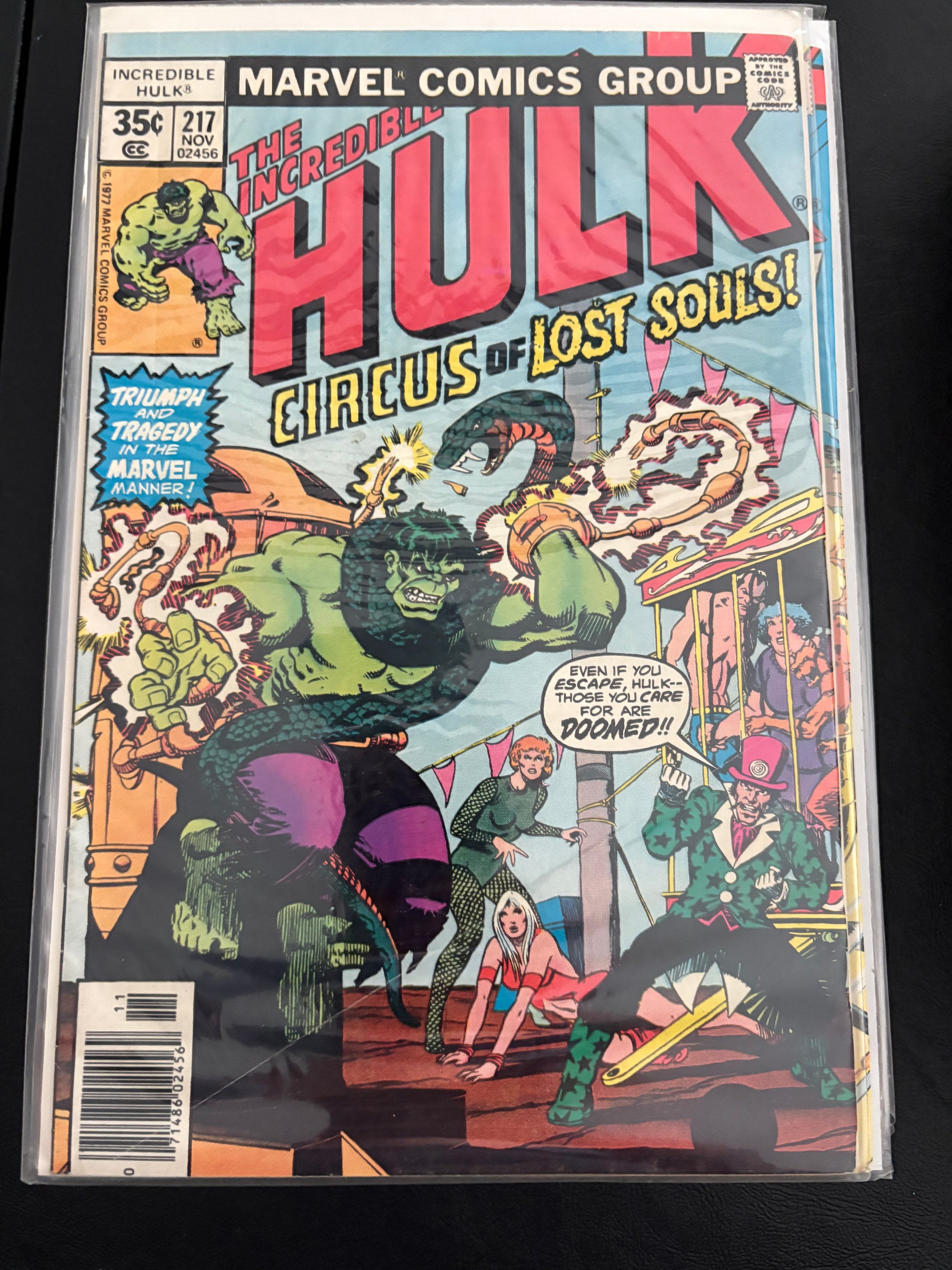 Incredible Hulk 217 VG