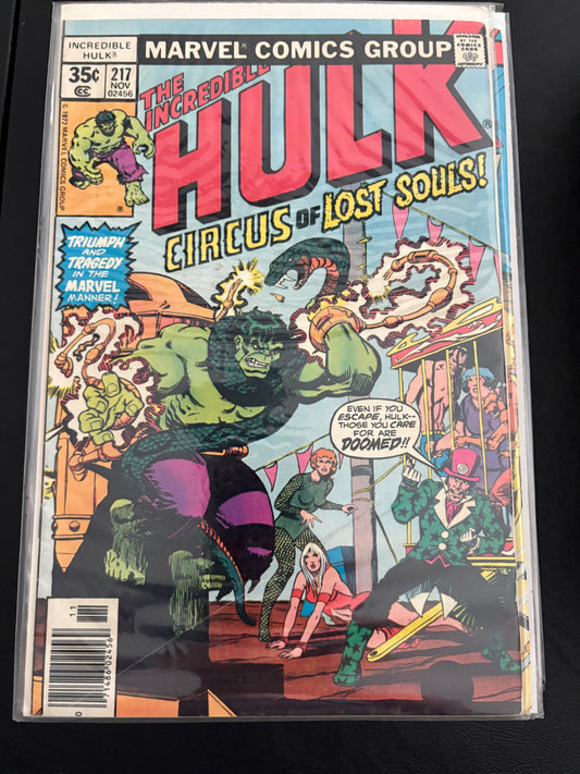 Incredible Hulk 217 VG