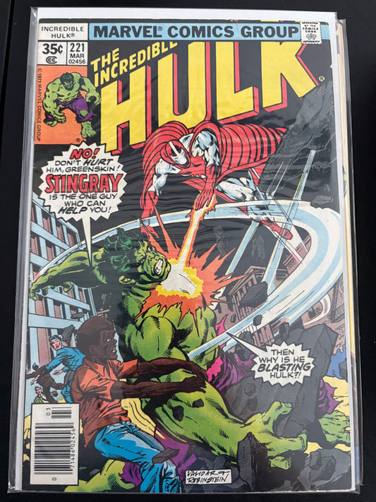 Incredible Hulk 221 VF-