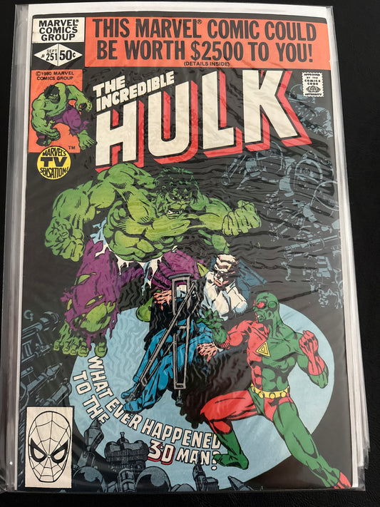 Incredible Hulk 251 VF+