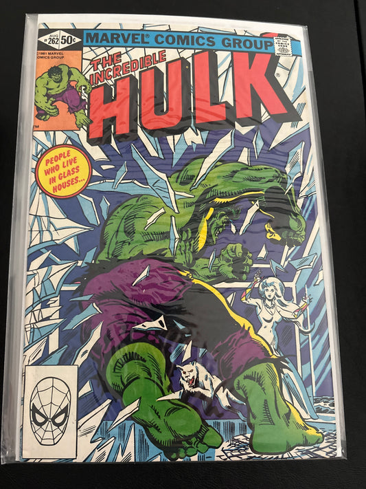 Incredible Hulk 262 NM