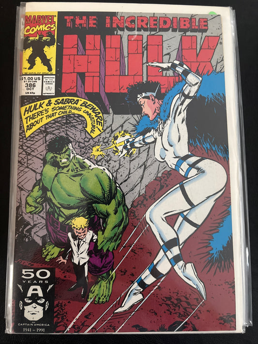 Incredible Hulk 386 NM