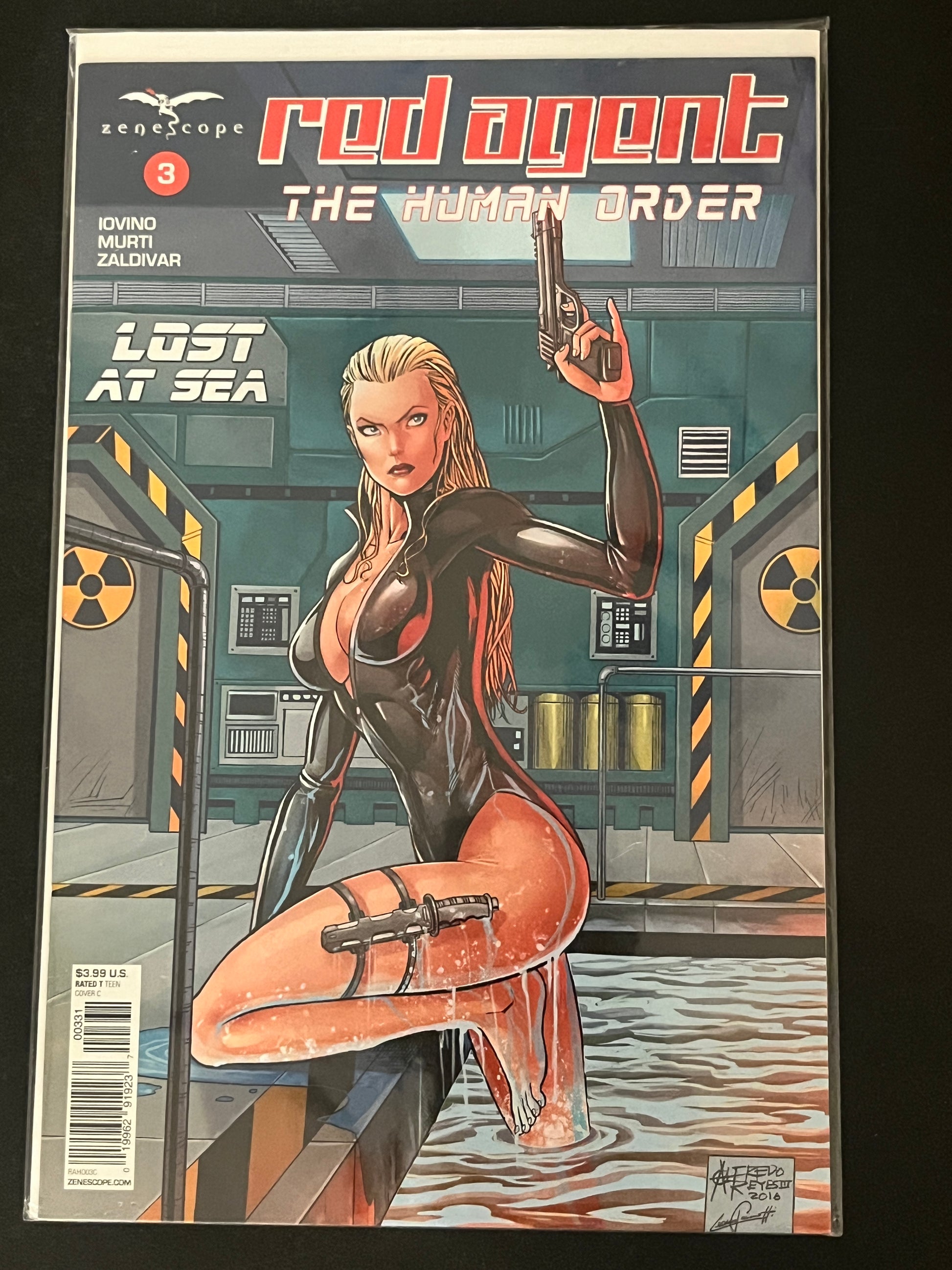 Red Agent the Human Order 3 High Grade