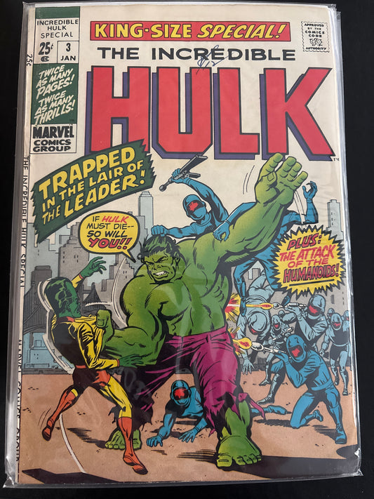 Incredible Hulk Annual 3 VF-