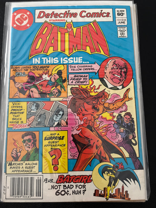 Detective Comics 515 F-