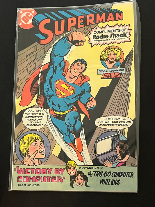 Superman Radio Shack Giveaway 68 High Grade