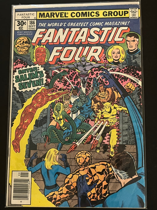 Fantastic Four 186 Mid Grade