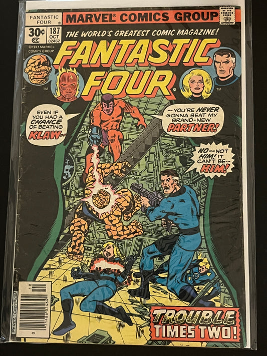 Fantastic Four 187 Mid Grade