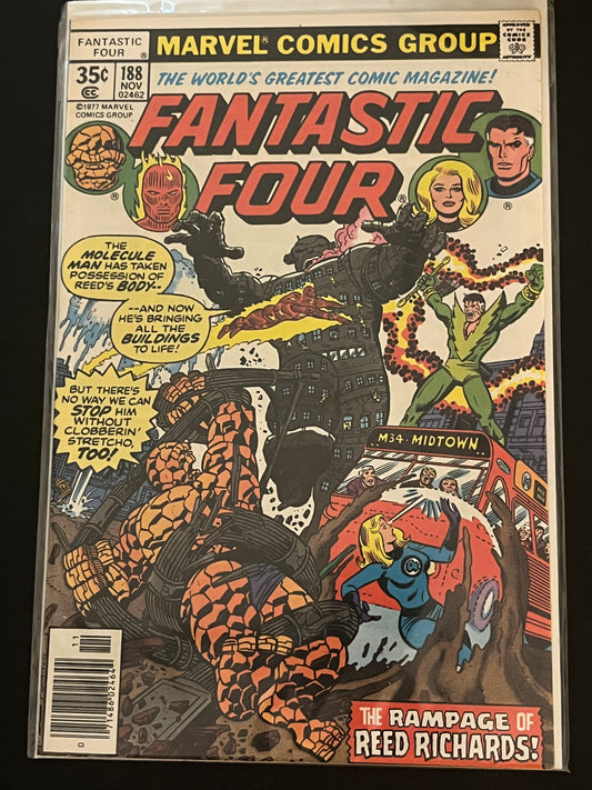 Fantastic Four 188 Mid Grade