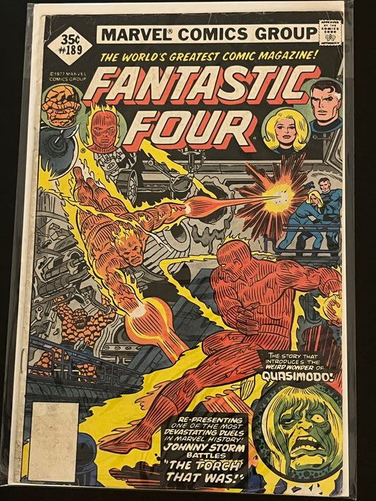 Fantastic Four 189 Low Grade