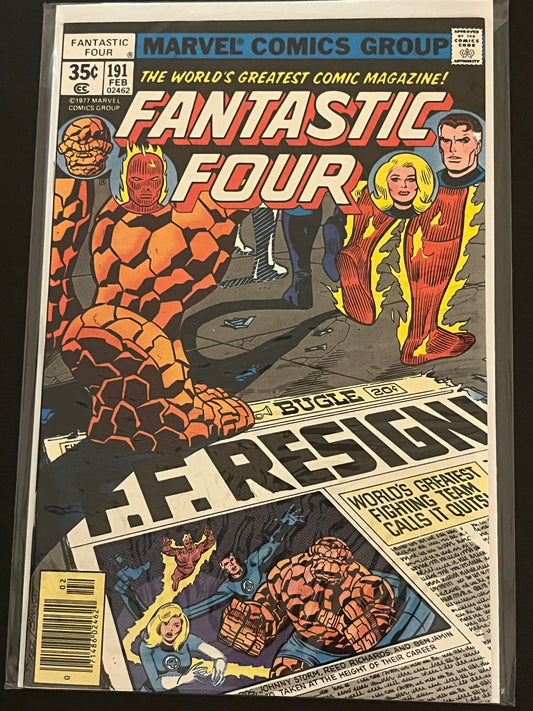 Fantastic Four 191 High Grade