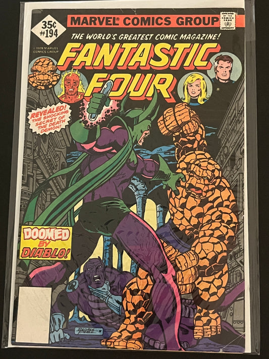 Fantastic Four 194 F