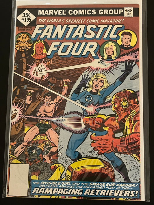 Fantastic Four 195 Mid Grade