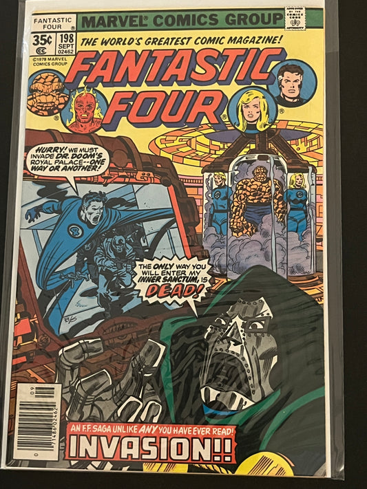 Fantastic Four 198 High Grade