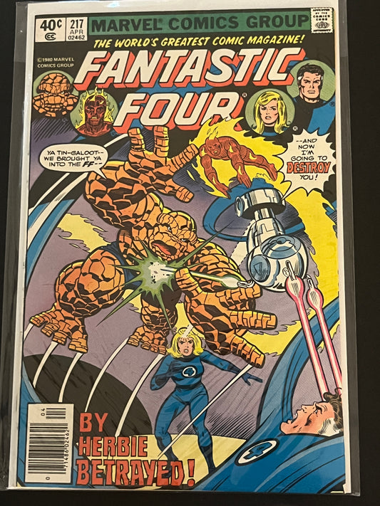 Fantastic Four 217 High Grade