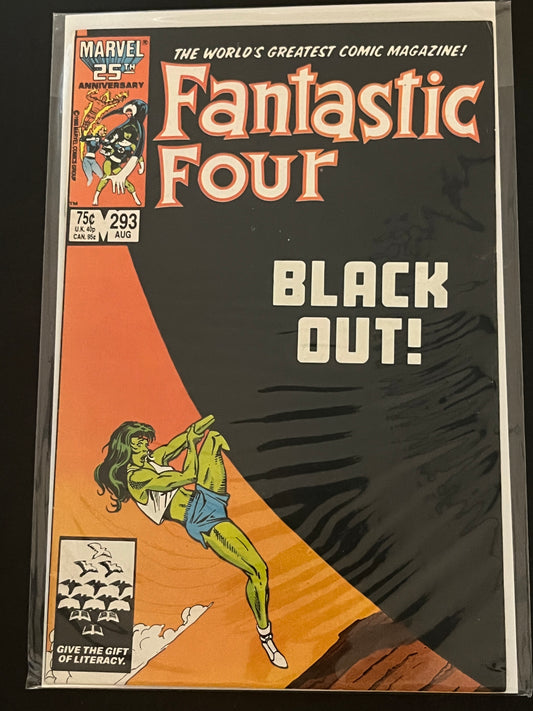 Fantastic Four 293 High Grade