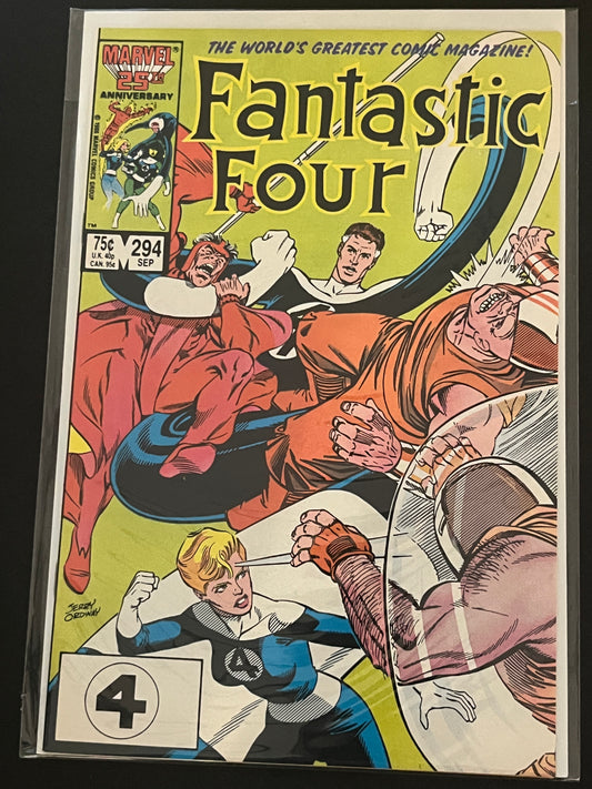 Fantastic Four 294 High Grade