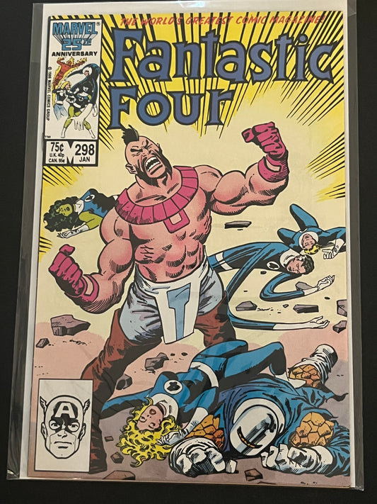 Fantastic Four 298 High Grade