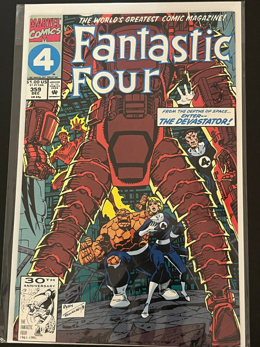 Fantastic Four 359 High Grade