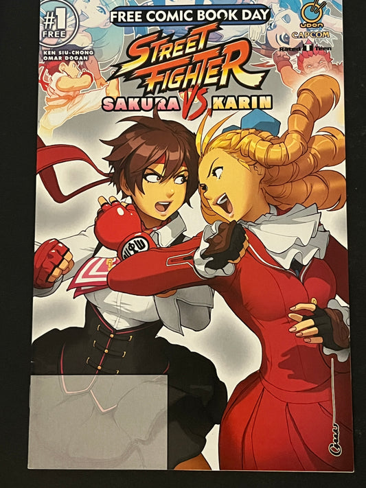 Street Fighter Sakura Vs Karin FCBD 1 High Grade
