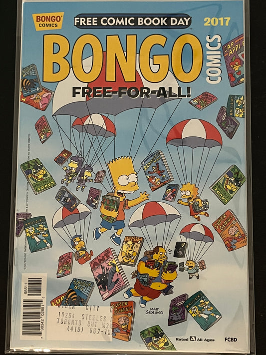 Bongo Comics FCBD 1 High Grade
