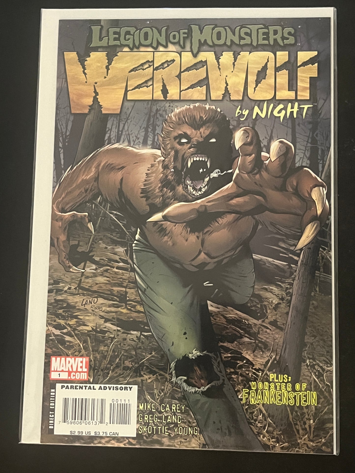 Legion of Monsters - Werewolf by Night 1 High Grade