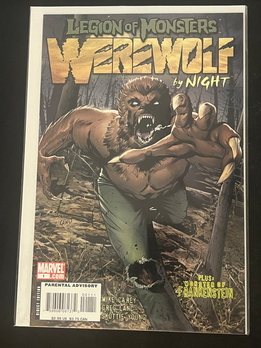 Legion of Monsters - Werewolf by Night 1 High Grade
