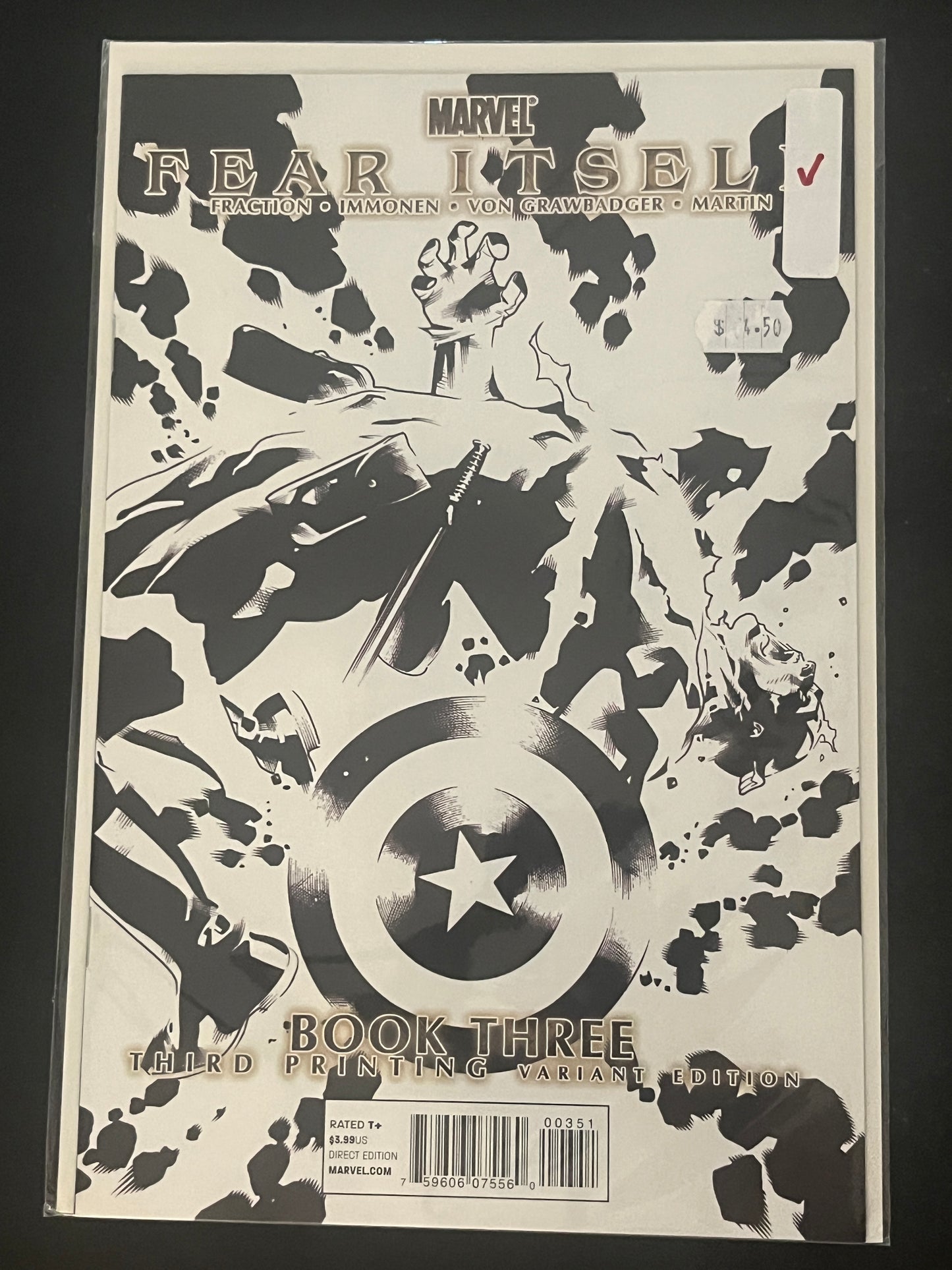 Fear Itself 3 High Grade