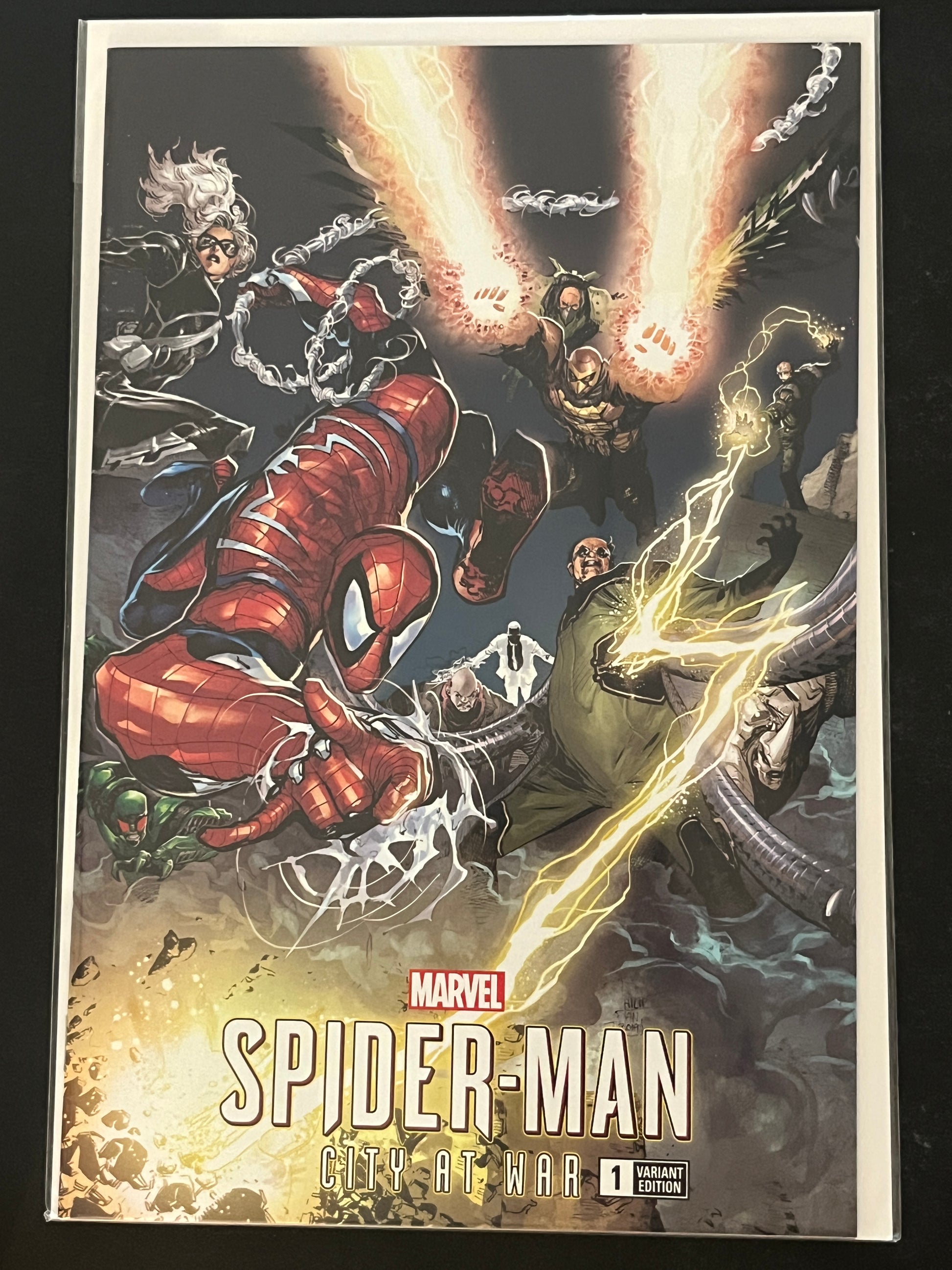 Spider-Man City at War 1 High Grade