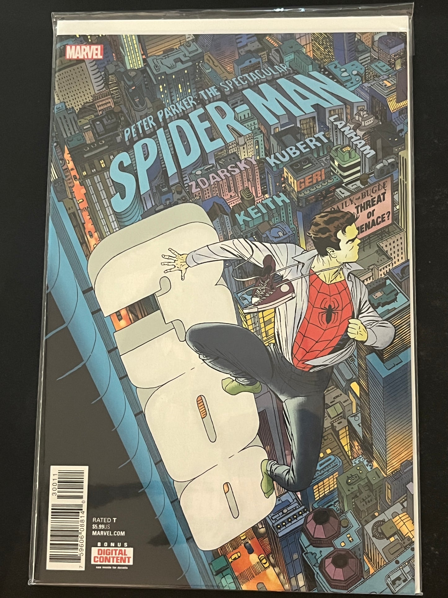 Peter Parker. Spectacular Spider-Man 300 High Grade
