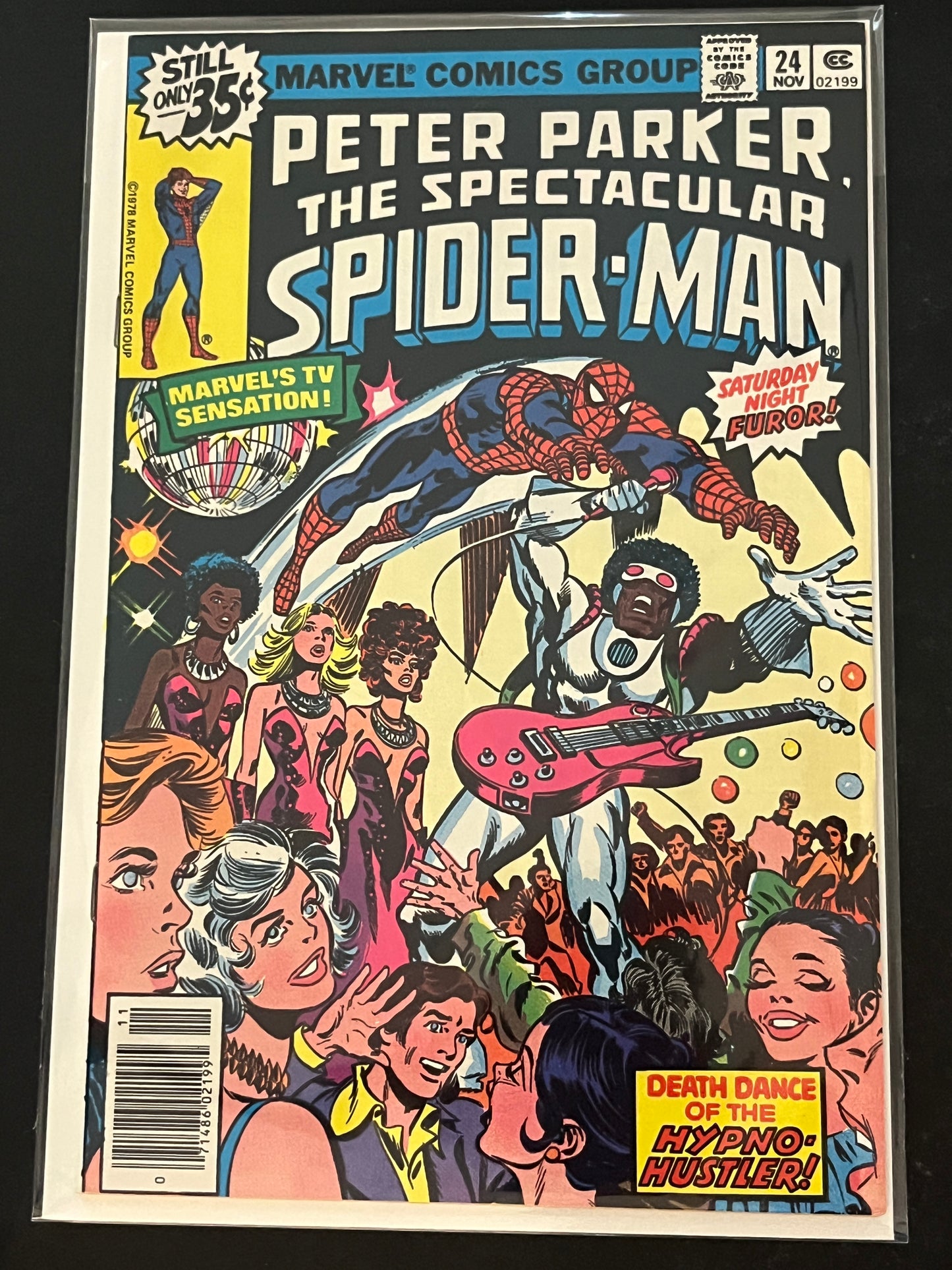Peter Parker. Spectacular Spider-Man 24 High Grade