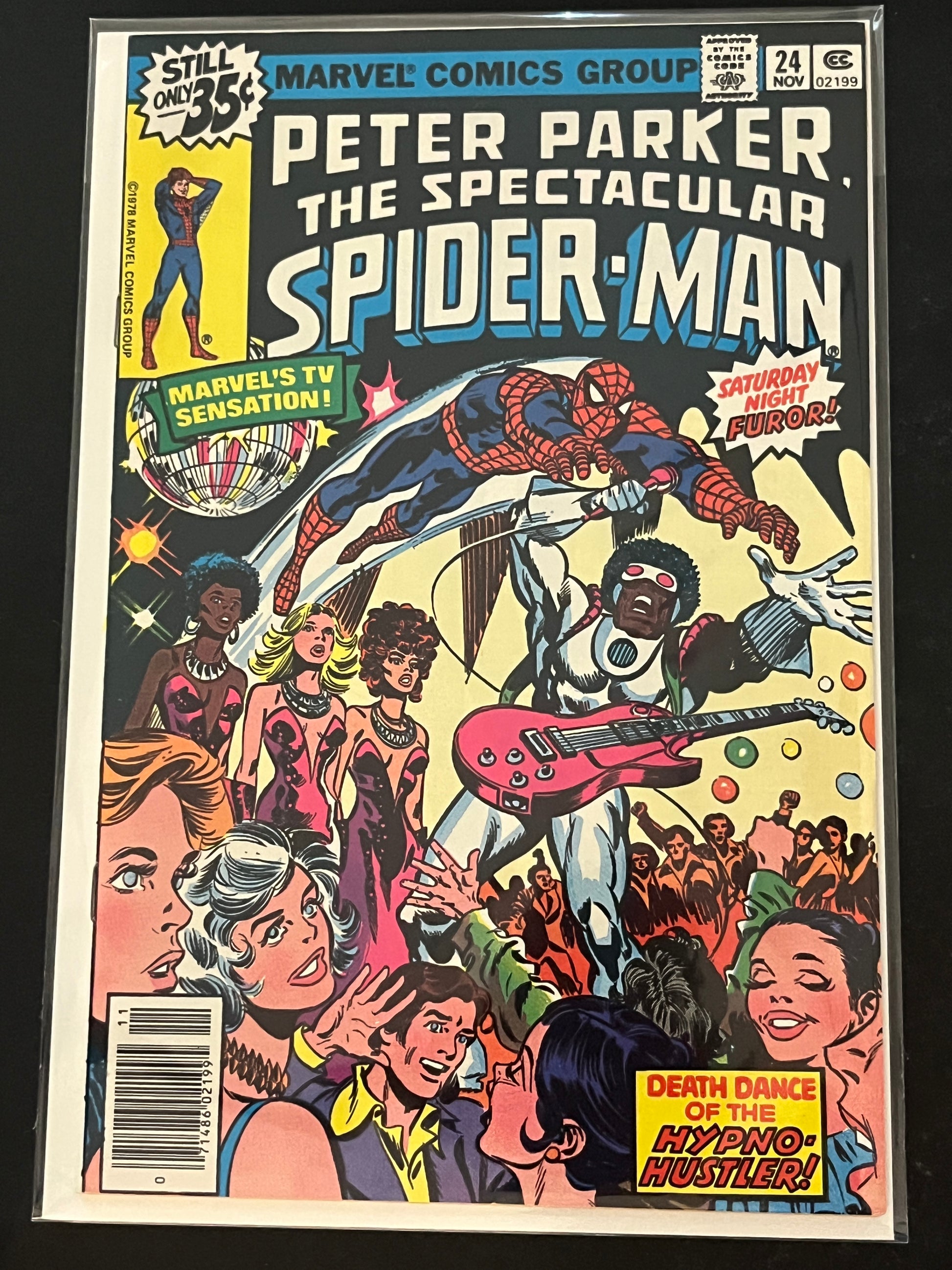 Peter Parker. Spectacular Spider-Man 24 High Grade