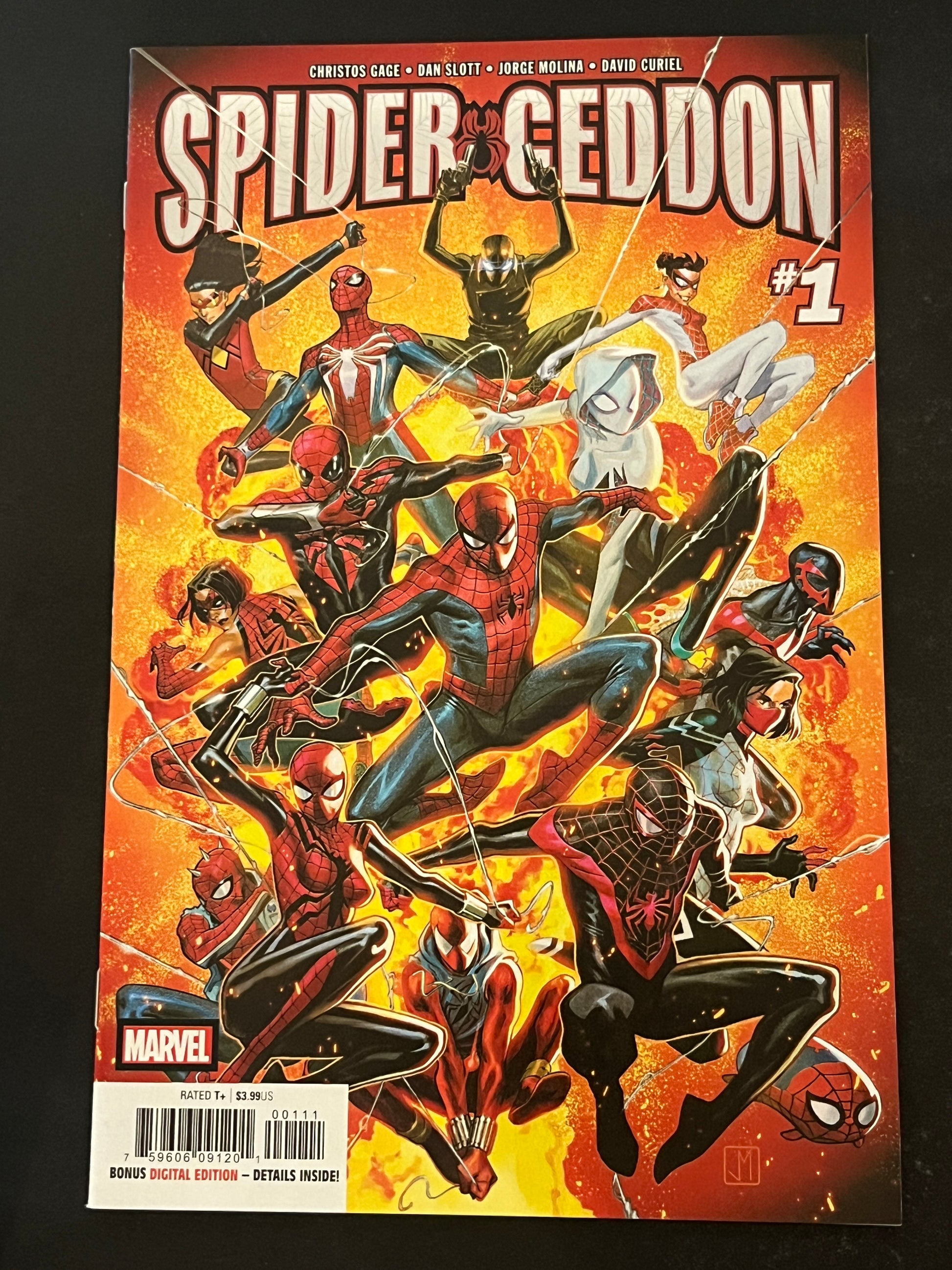 Spider-Geddon 1 High Grade