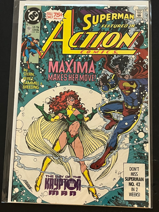 Action Comics 651 High grade