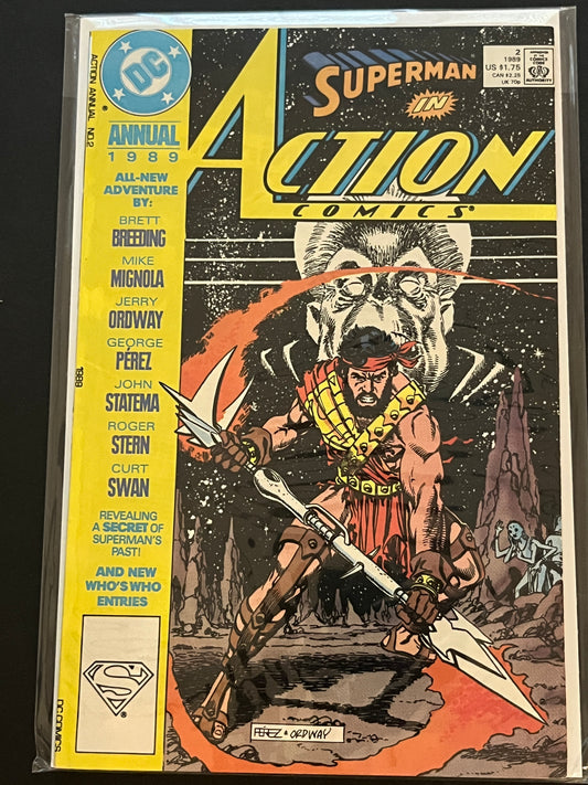 Annual Action Comics 2 High grade