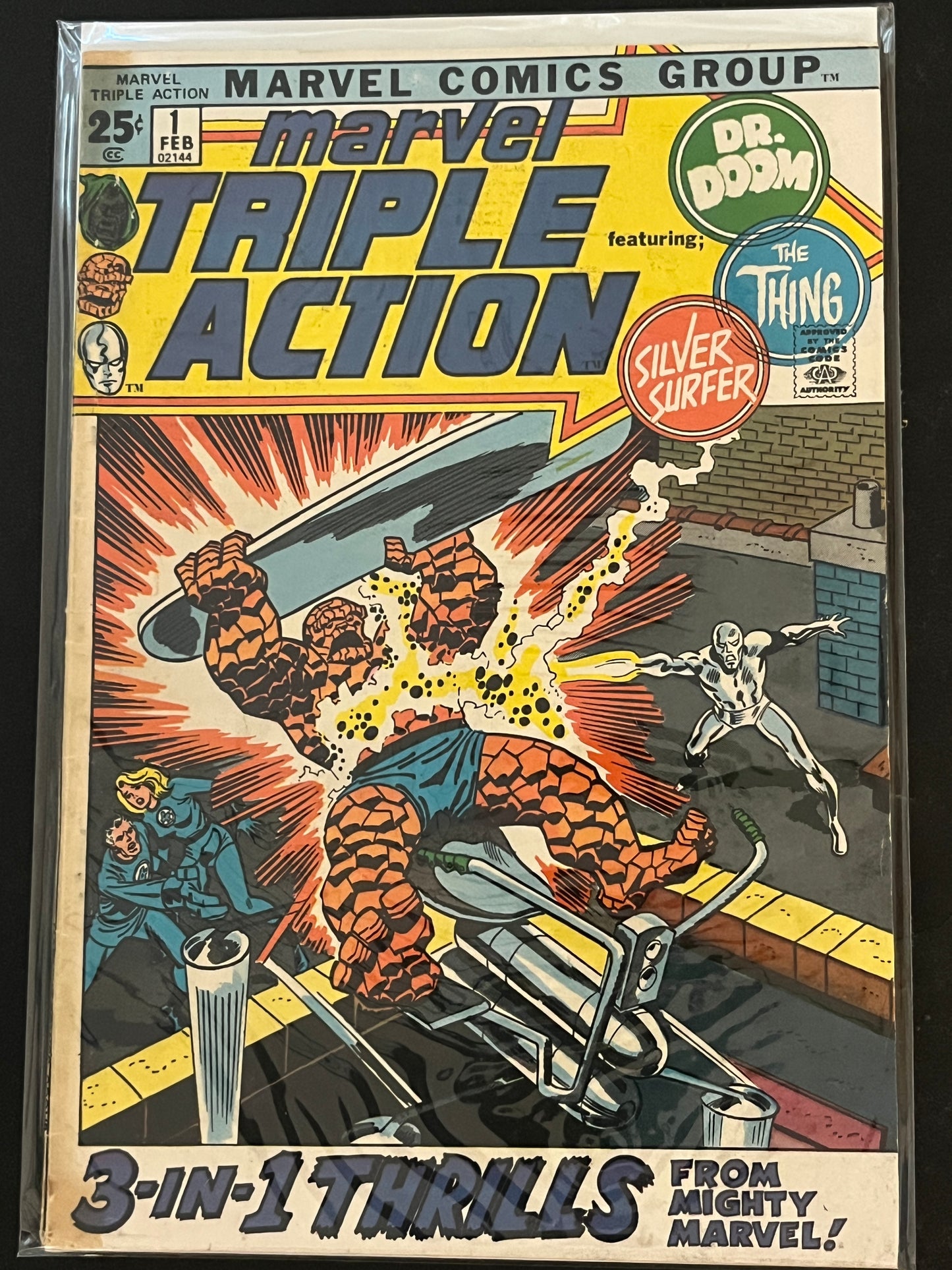 Marvel Triple Action 1 VG