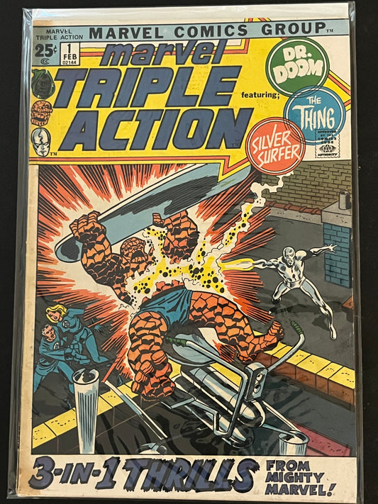 Marvel Triple Action 1 VG