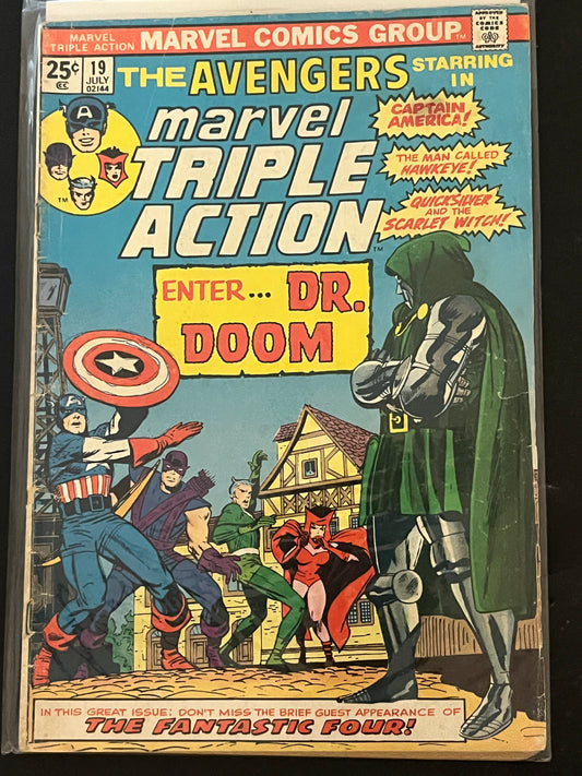 Marvel Triple Action 19 Low grade