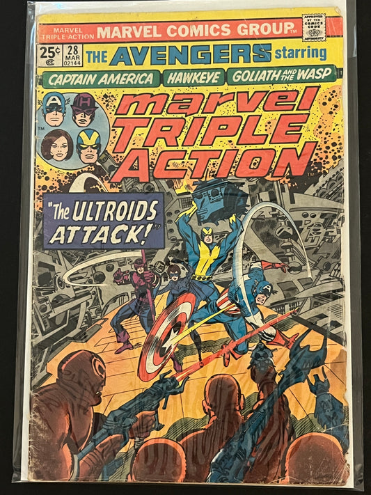 Marvel Triple Action 28 G-