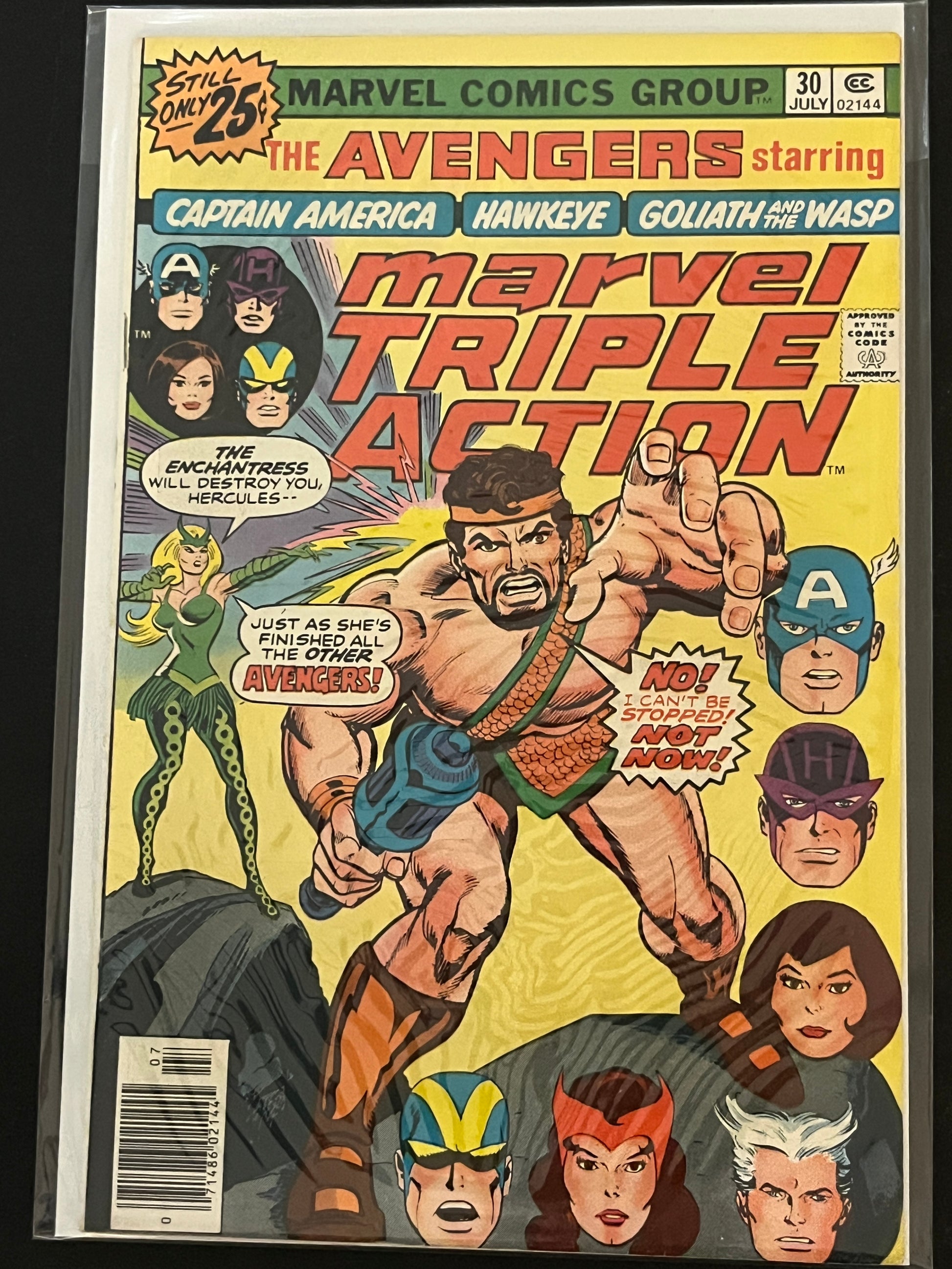 Marvel Triple Action 30 NM