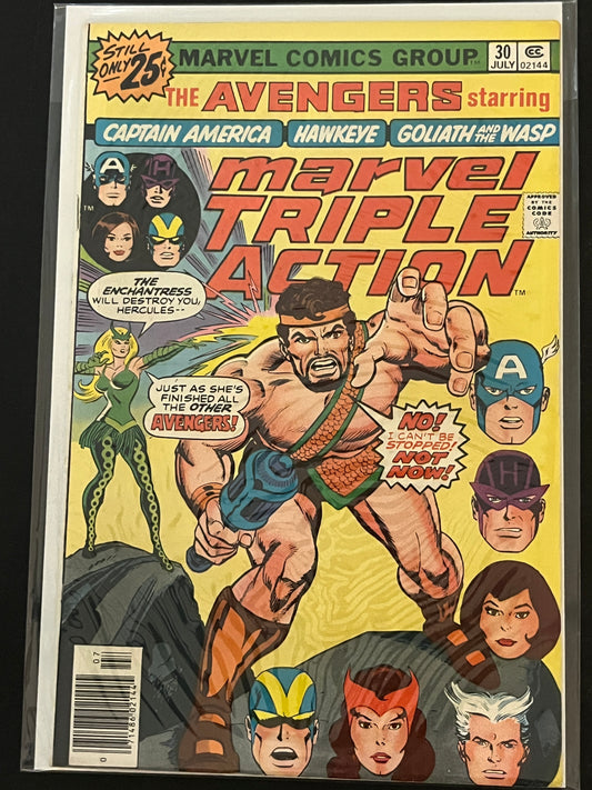 Marvel Triple Action 30 NM