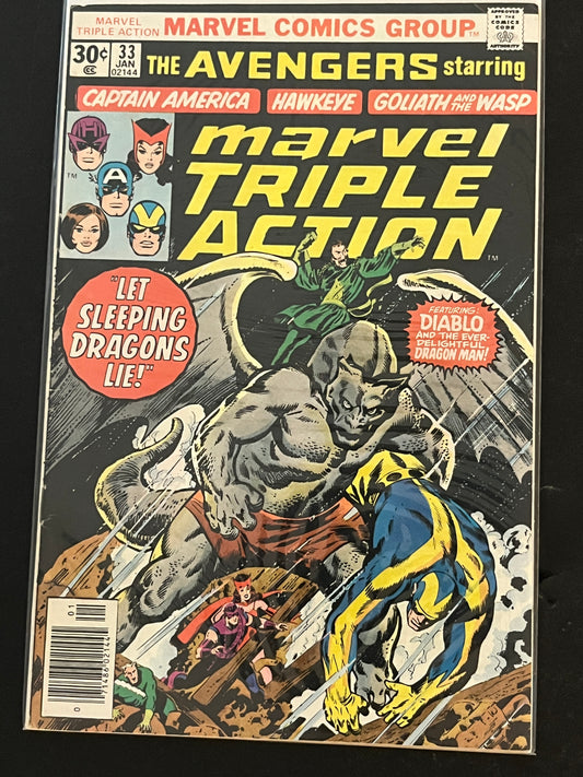 Marvel Triple Action 33 VF-
