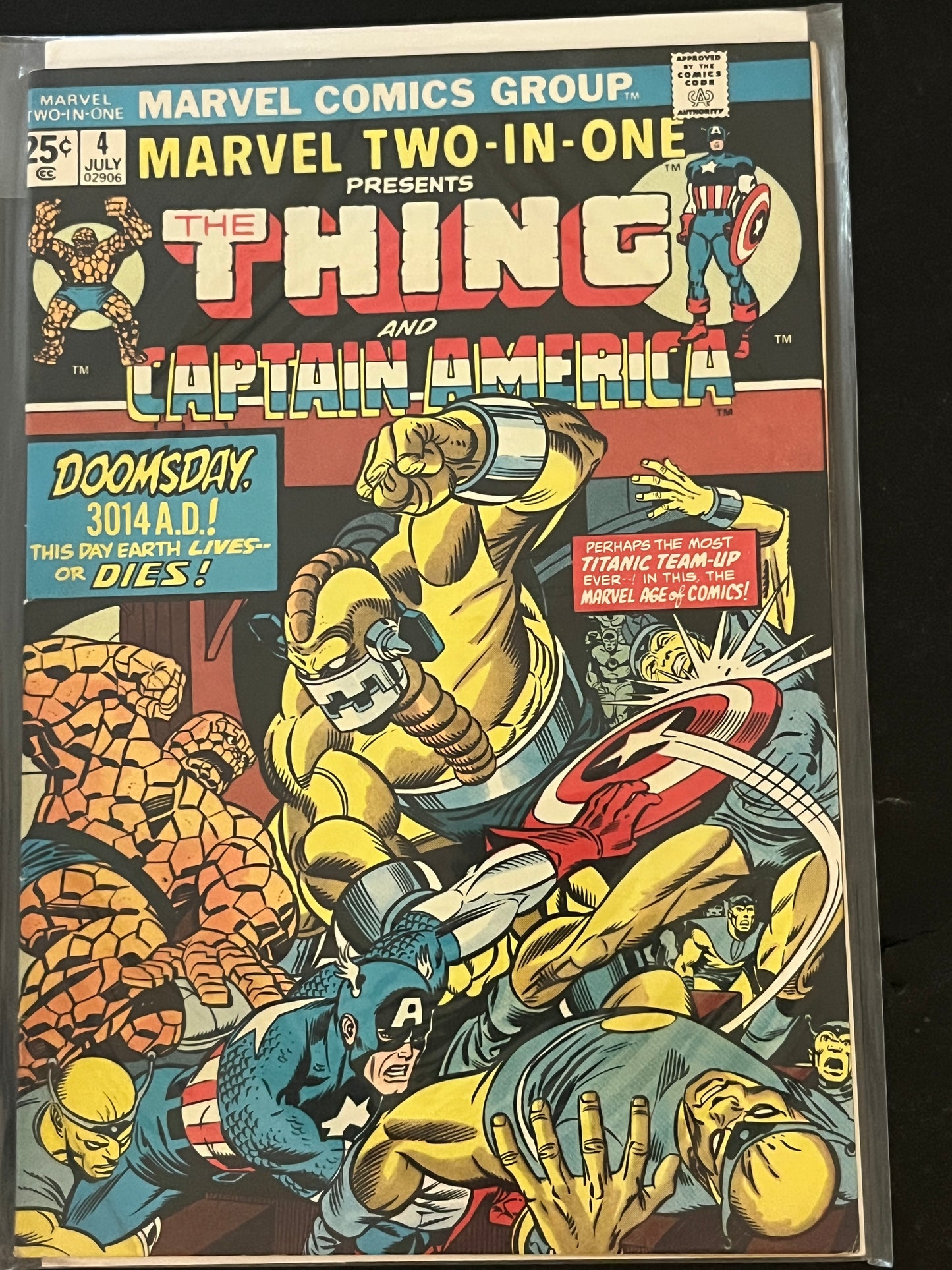 Marvel Two-In-One 4 NM