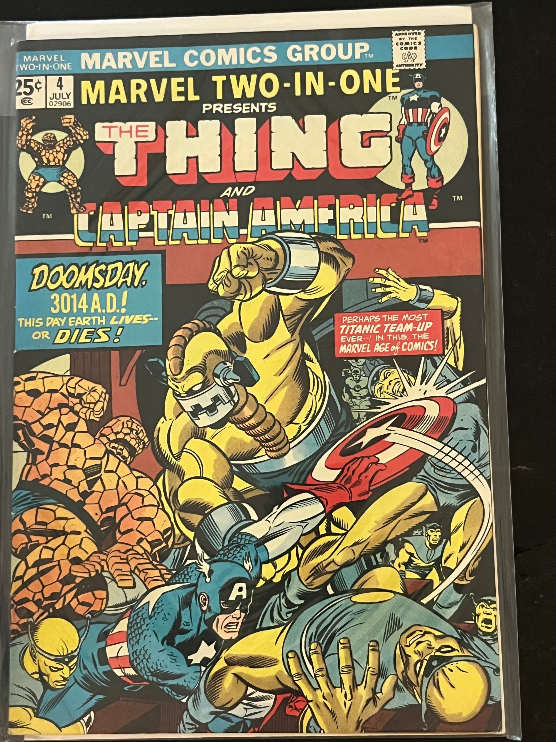 Marvel Two-In-One 4 NM