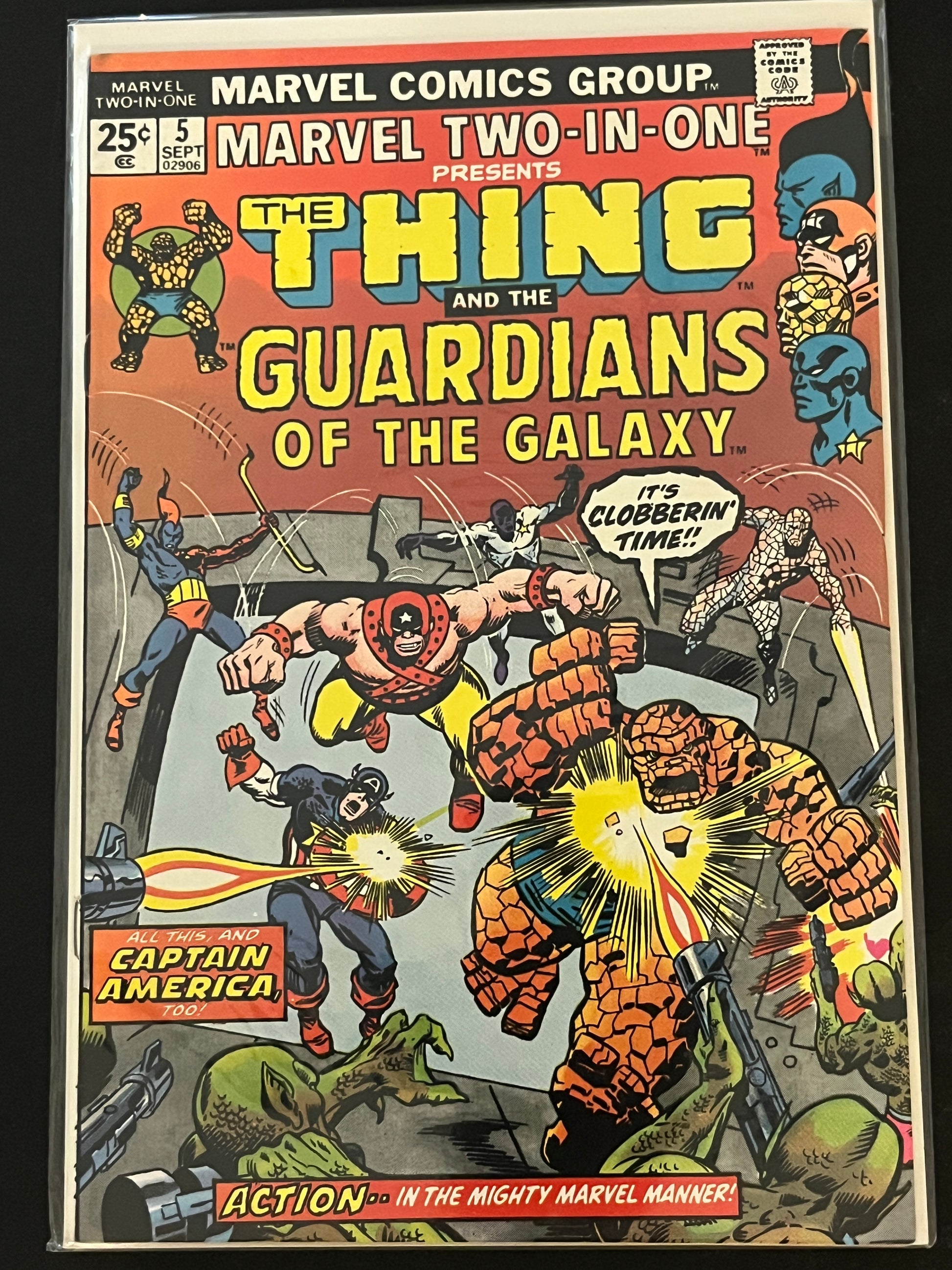 Marvel Two-In-One 5 VF+